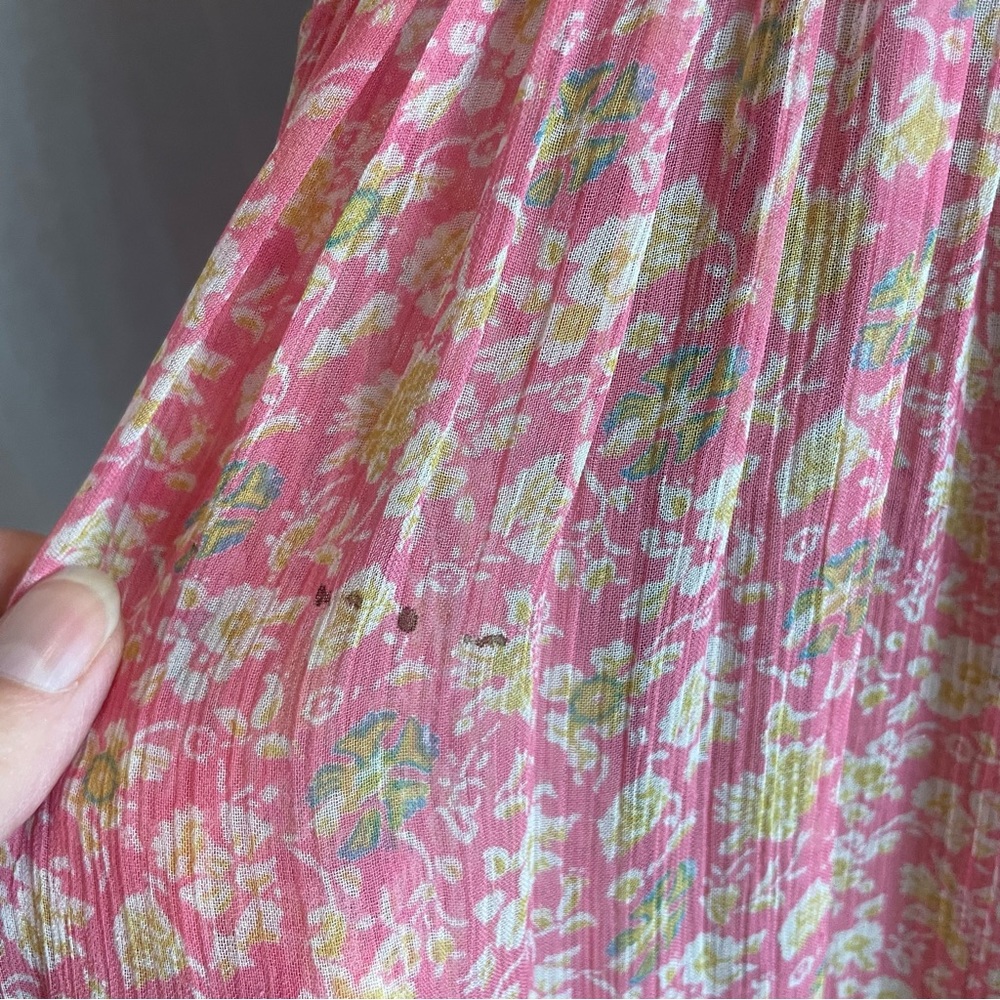 Anthropologie Maeve Sheer Babydoll Dress- Size 4 - Picture 6 of 11